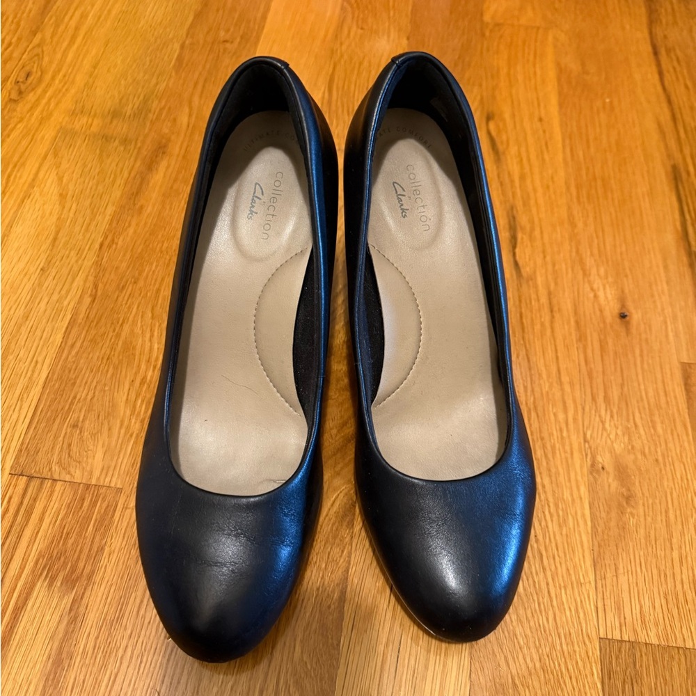 Clarks Woman’s Elegant Black Heels